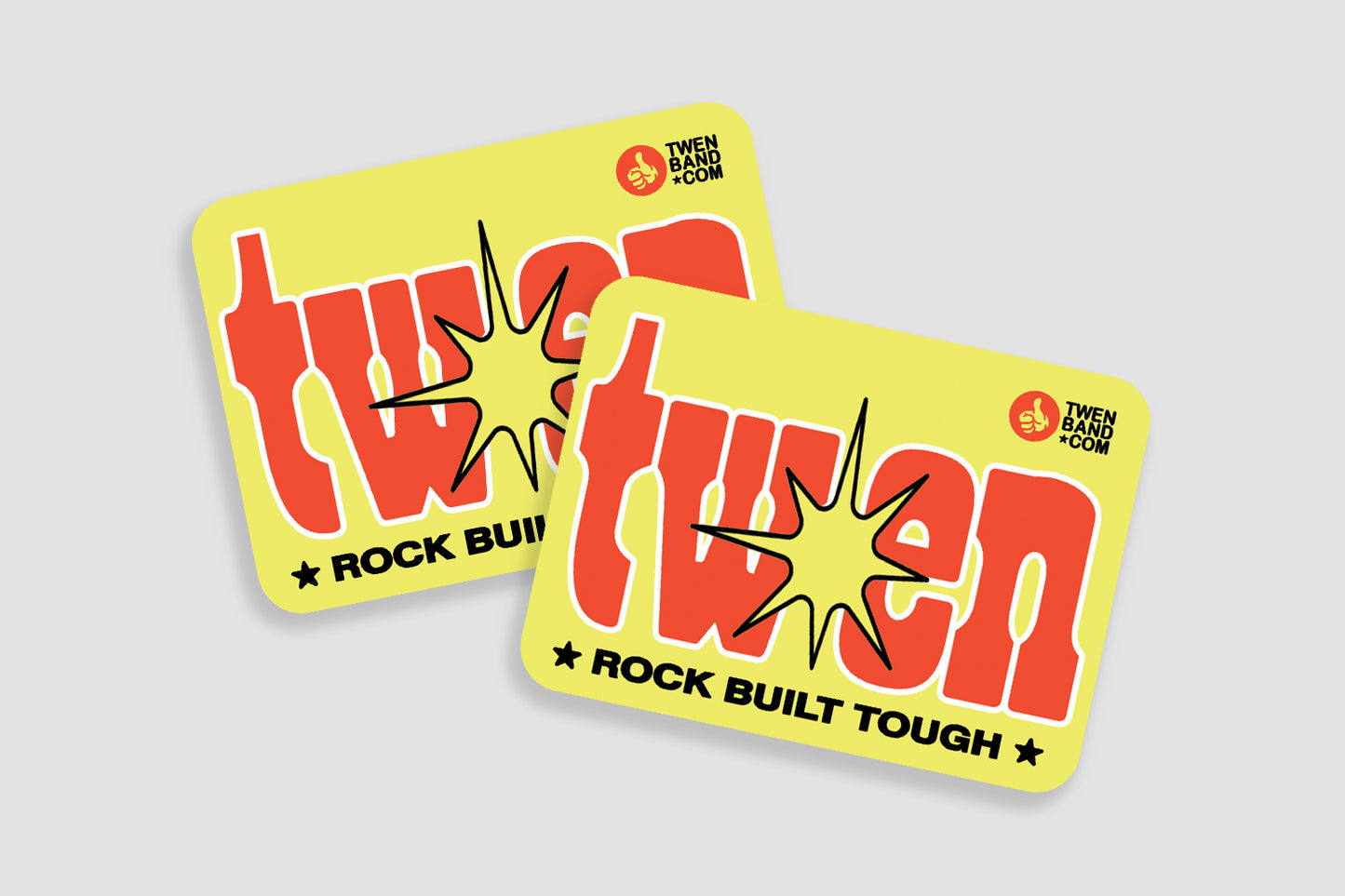 Rock Built Tough Sticker