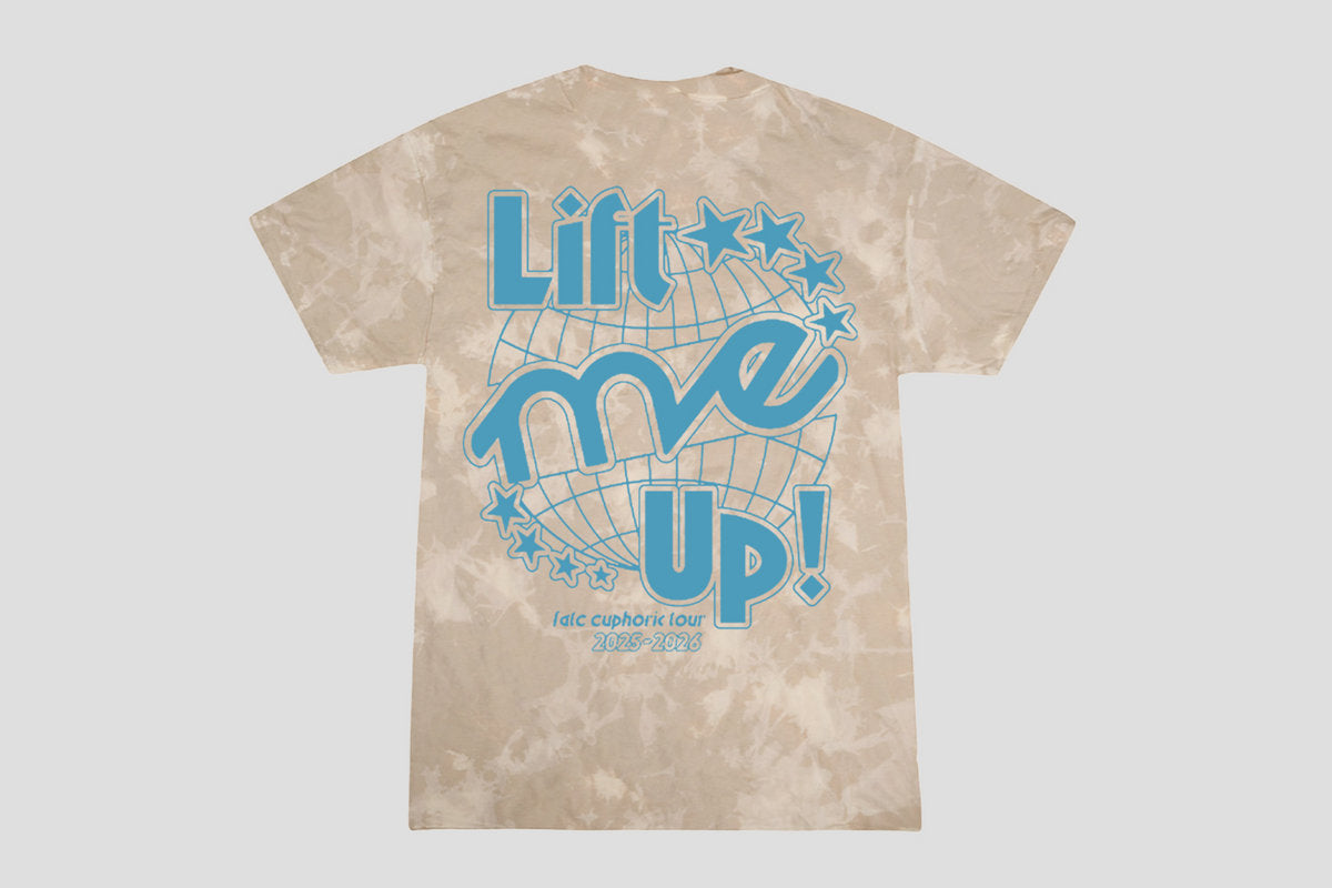 Allnighter Short Sleeve - Beige Bleach Out