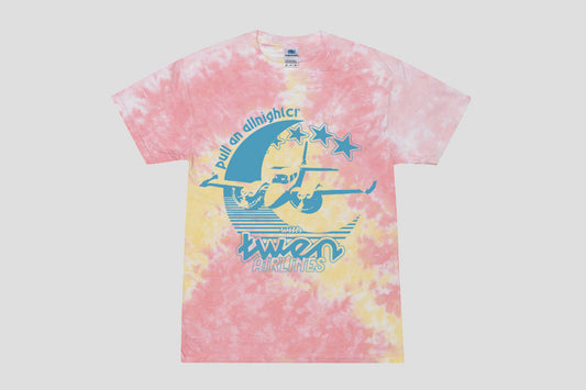 Allnighter Short Sleeve - Funnel Cake Tie-Dye