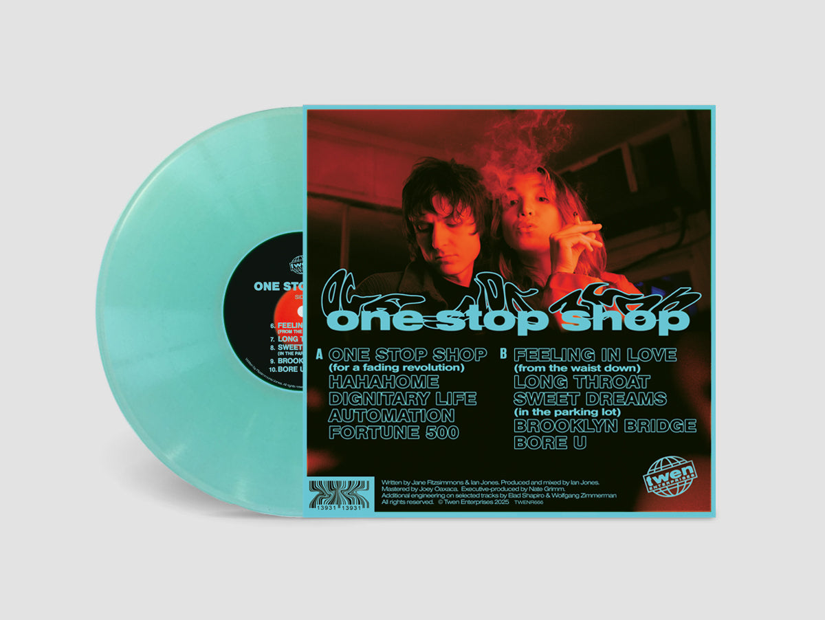 One Stop Shop 12" Vinyl LP (Sea-Glass Blue)