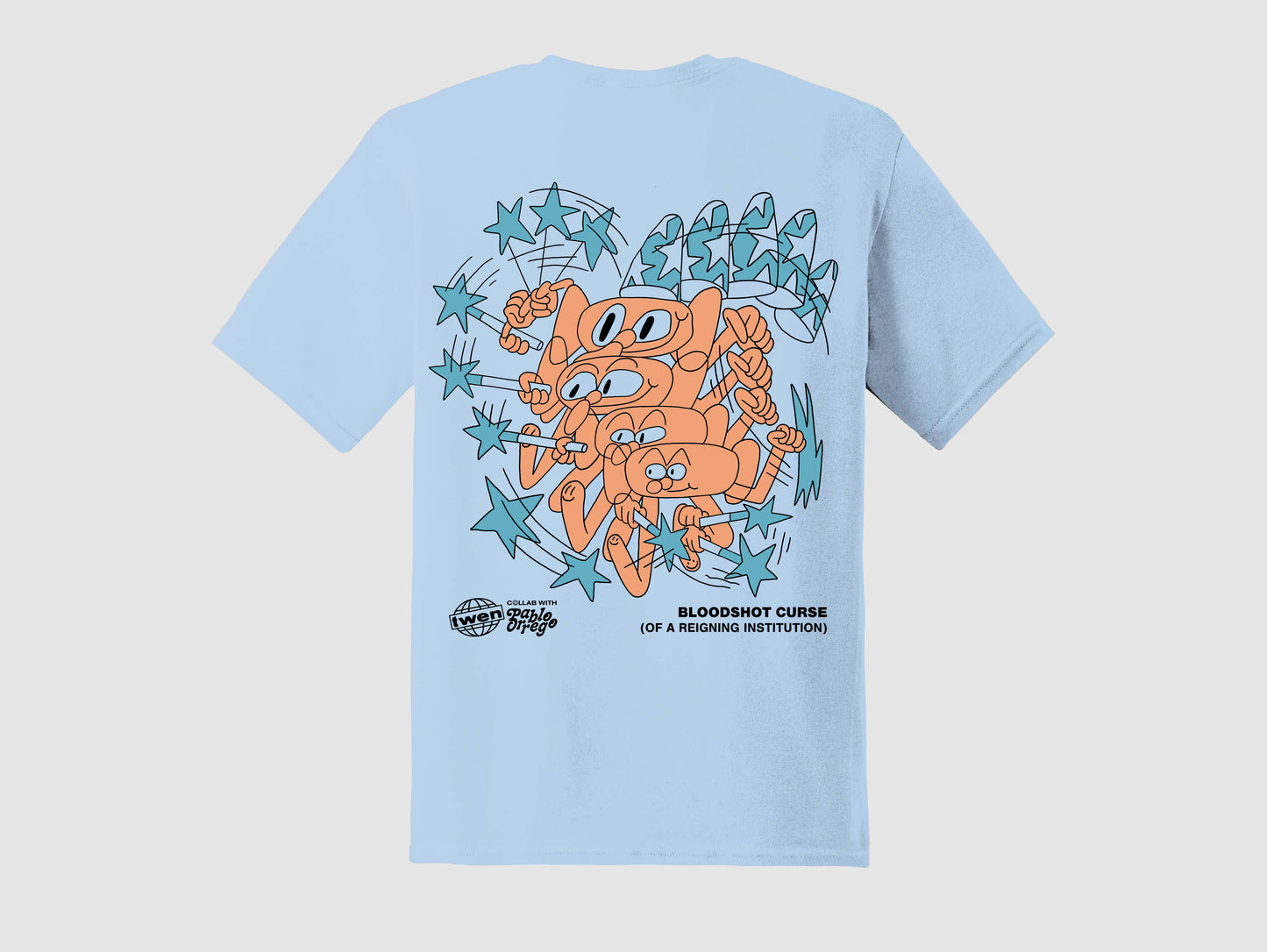 Wizard Short Sleeve - Light Blue