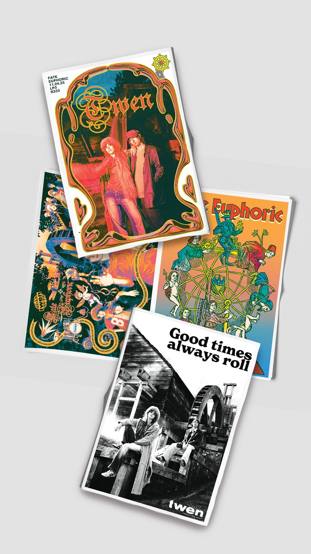 Fate Euphoric Signed 4-Way Poster Booklet